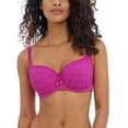 thumbnail image 1 of Freya Sundance Crochet Sweetheart Padded Underwire Bikini Top (3970),38D,Orchid, 1 of 3