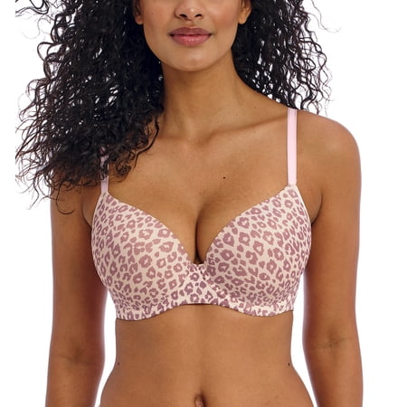 Freya Undetected Convertible Molded Underwire Bra (401747),32H,Iced Mocha