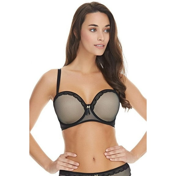 Freya Women's Idol Allure Strapless Bra, Black, 34E