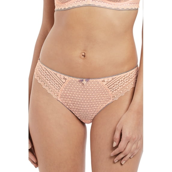 Freya Womens Daisy Lace Brief, XL, Blush