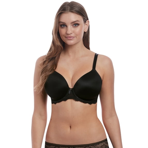 Freya Womens Expression Underwire Demi Plunge Moulded Bra