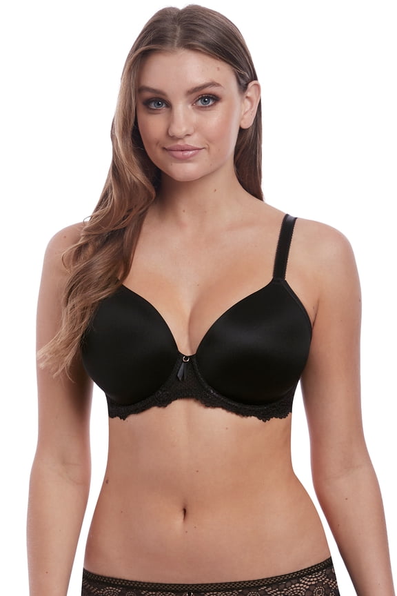 Womens Expression Underwire Demi Plunge Moulded Bra