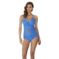 thumbnail image 1 of Freya Womens Sundance Underwire Padded Tankini Top, 34F, Blue Moon, 1 of 3