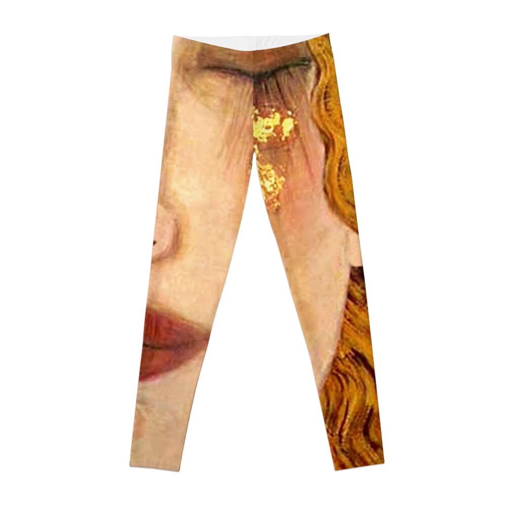 Freya Women's Kinetic Leggings - Smokey Ocean Print With Color Panel, Lightweight & Supportive 2 thumbnail image