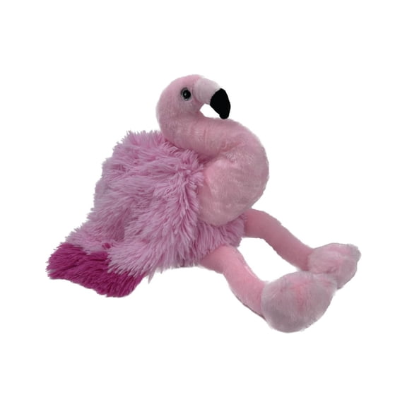 Freya the Flamingo 16 Inch Eco Plush Stuffed Animal, Soft Pink Bird