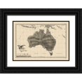 thumbnail image 1 of Freycinet 24x18 Black Ornate Wood Framed with Double Matting Museum Art Print Titled - Australia - Freycinet 1811, 1 of 4