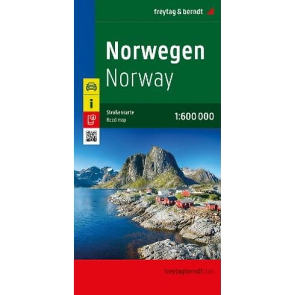 Freytag & Berndt Norway Road Map (Paperback)