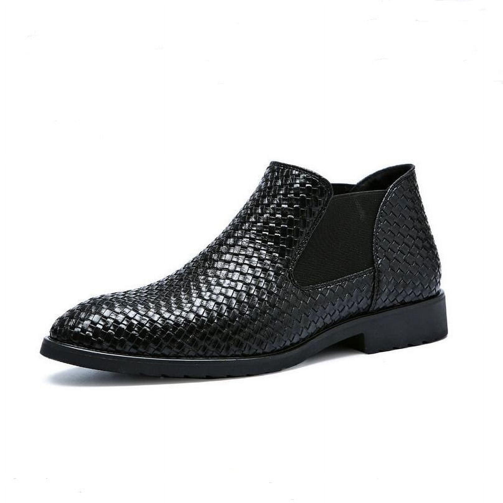 Faux Leather Slip On Chelsea Ankle Boot Kaya Faux Leather Chelsea Ankle Boots – BERNESS main image 2