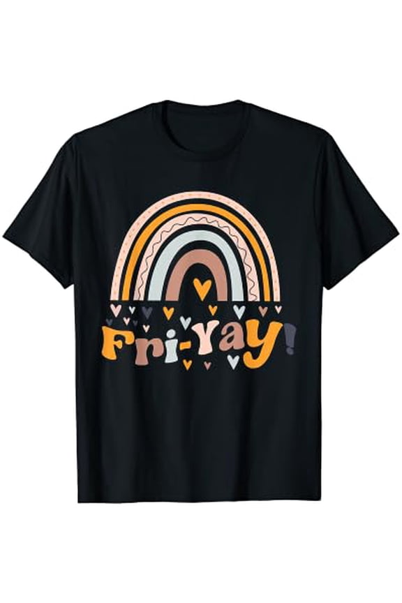 Fri Yay Friday Lovers Fri-Yay Teacher Weekend Tie Dye T-Shirt Size S-5XL