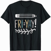 Fri-Yay Madness Graphic Tee: Weekend Craze Shirt