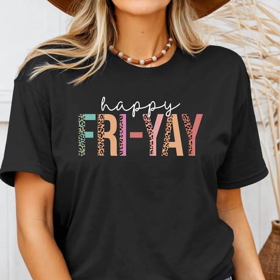 Fri-Yay Teacher Friday Weekend T-Shirt