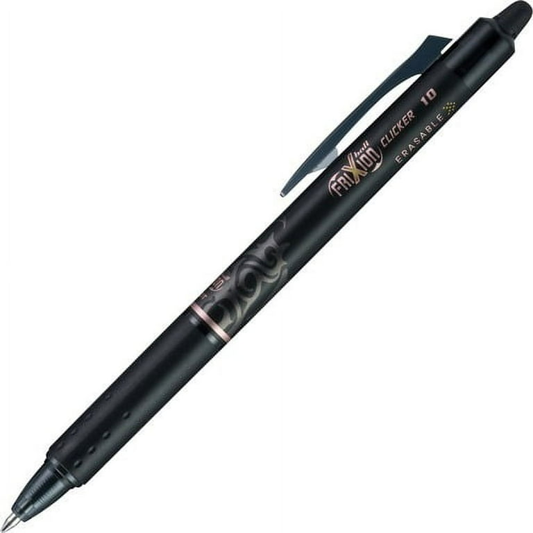 Pilot FriXion Clicker Erasable Gel Pen - 0.5 mm Pen Point Size - Retractable - Blue Gel-based Ink - 1 Dozen Pilot FriXion Clicker Erasable Gel Pen - 0.5 mm Pen Point Size - Retractable - Blue Gel-based Ink - 1 Dozen