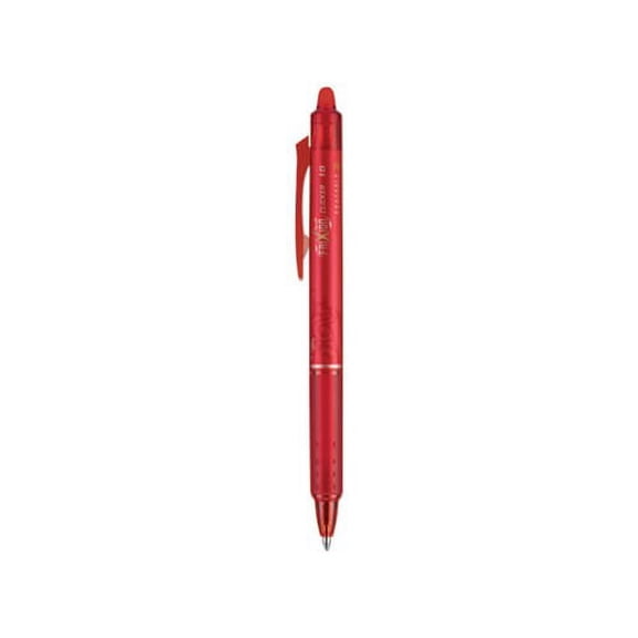 FriXion Clicker Erasable Retractable Gel Pen 1 mm, Red Ink/Barrel, Dozen