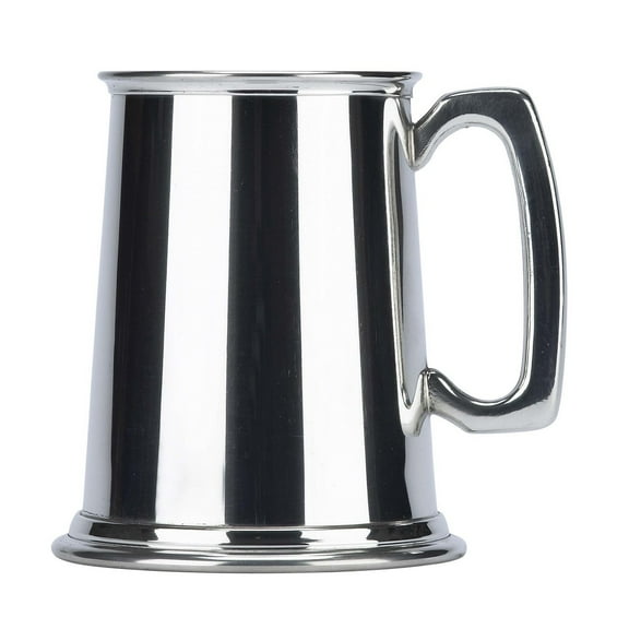 Friary Plain Fine English Pewter Tankard Beer Mug Made in England