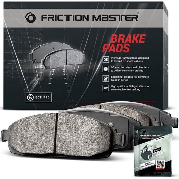 Friction Master D1377 Rear Ceramic Brake Pads Replacement Set