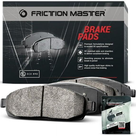 Friction Master D819 Front Ceramic Brake Pads Replacement Set