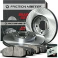 thumbnail image 1 of Friction Master BK1808c Rear Brake Pads and Rotor Kit Replacement For Ford F-150 2004-2011, Lincoln Mark LT 2006-2008 | Premium Automotive Set, 1 of 5