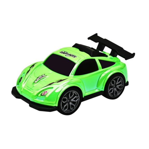 Friction Powered Car 1:24 Scale 4WD Model Vehicle, Double-Sided Flip Of Racing Sport Toy Car for Boys Girls Kids Ages 0-6,Birthday Christmas Halloween Gift