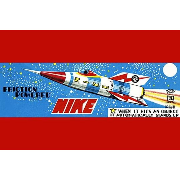 Friction Powered Nike-Fine Art Canvas Print (20" x 30")