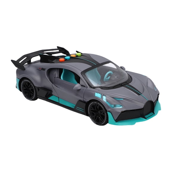 Friction Powered Racing Car Toy Inertia Driving Vehicle with Bright Lights and Dynamic Music Fun Educational Motion Toy Car for Boys Toddlers 9.6 inches / 24.5 cm