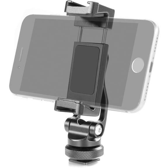 Shape Friction Swivel and Tilt Smartphone Aluminum Clamp