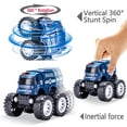 thumbnail image 1 of Frictional Toy Car under $5! Xqxayjr Frictional Toy Car with 360 Rotating Stunt, Shock Absorbing Off Road Vehicle for Children Play, 1 of 6