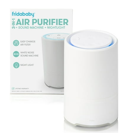 Frida Baby 3 in 1 Air Purifier and Sound Machine, HEPA Air Purifier for Allergies, 150 Sq Ft