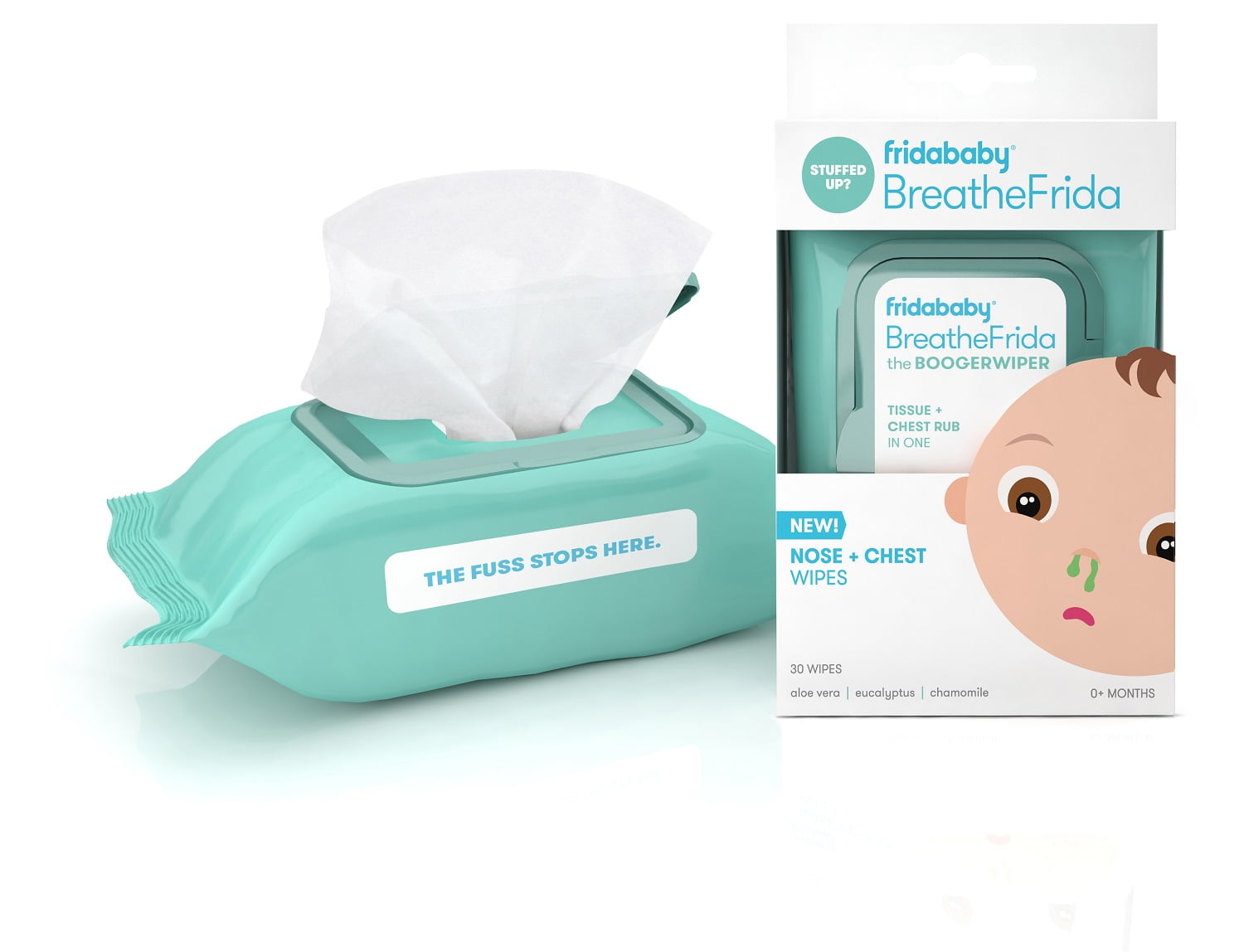 Frida Baby - BreatheFrida Baby Vapor Wipes For Nose Or Chest