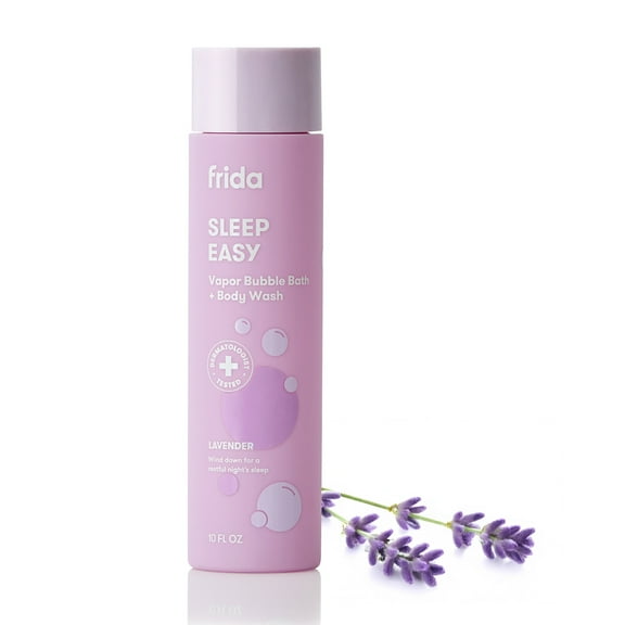 Frida Baby Sleep Easy Lavender Vapor Bubble Bath and Body Wash, 10 fl oz