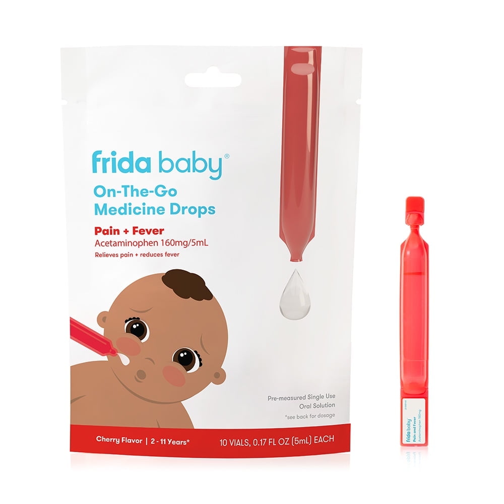 Frida Baby TravelFriendly Medicine Drops, Infant Acetaminophen for