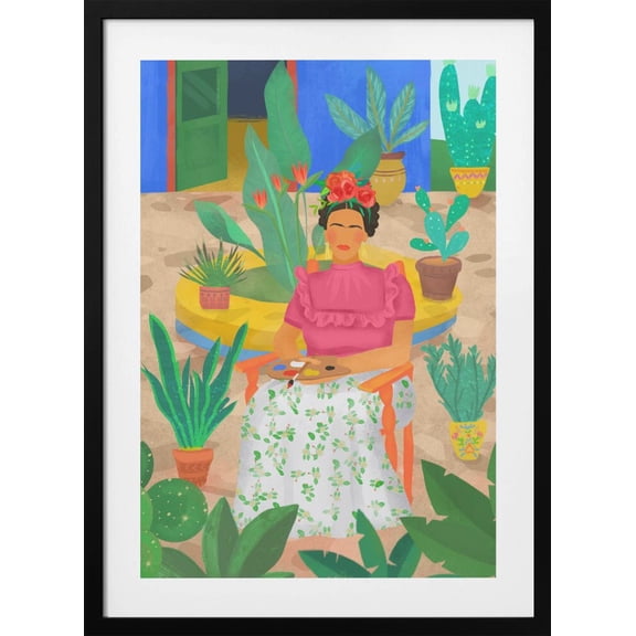 Frida Framed Art Modern Wall Decor
