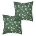 thumbnail image 1 of Frida Kahlo® + Classic Accessories® Accent Pillows, 2-Pack, 18 Inch, Flores Dulces, Ivy, 1 of 7