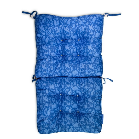 Frida Kahlo® + Classic Accessories® Patio Cushion Seat/Back, 41.5 Inch, Animalitos Azules