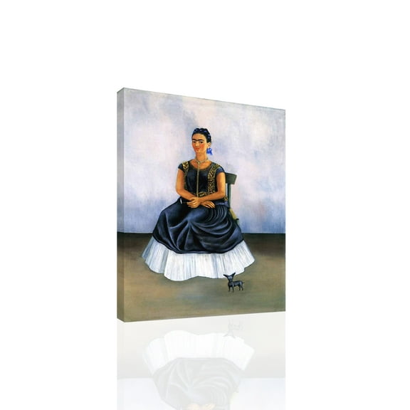 Frida Kahlo - Itzcuintli Dog With Me - CANVAS or PRINT WALL ART