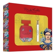 Frida Kahlo Red Eau de Toilette Set for Women, 2 Piece, Floral Warm Scent, 3.4 oz + Travel Spray