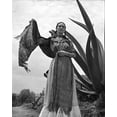 thumbnail image 1 of Frida Kahlo Next to Agave Plant by Toni Frissell - 20x30 Inch Laminated Aviation Poster - Stunning Detail and Bold Colors, 1 of 4