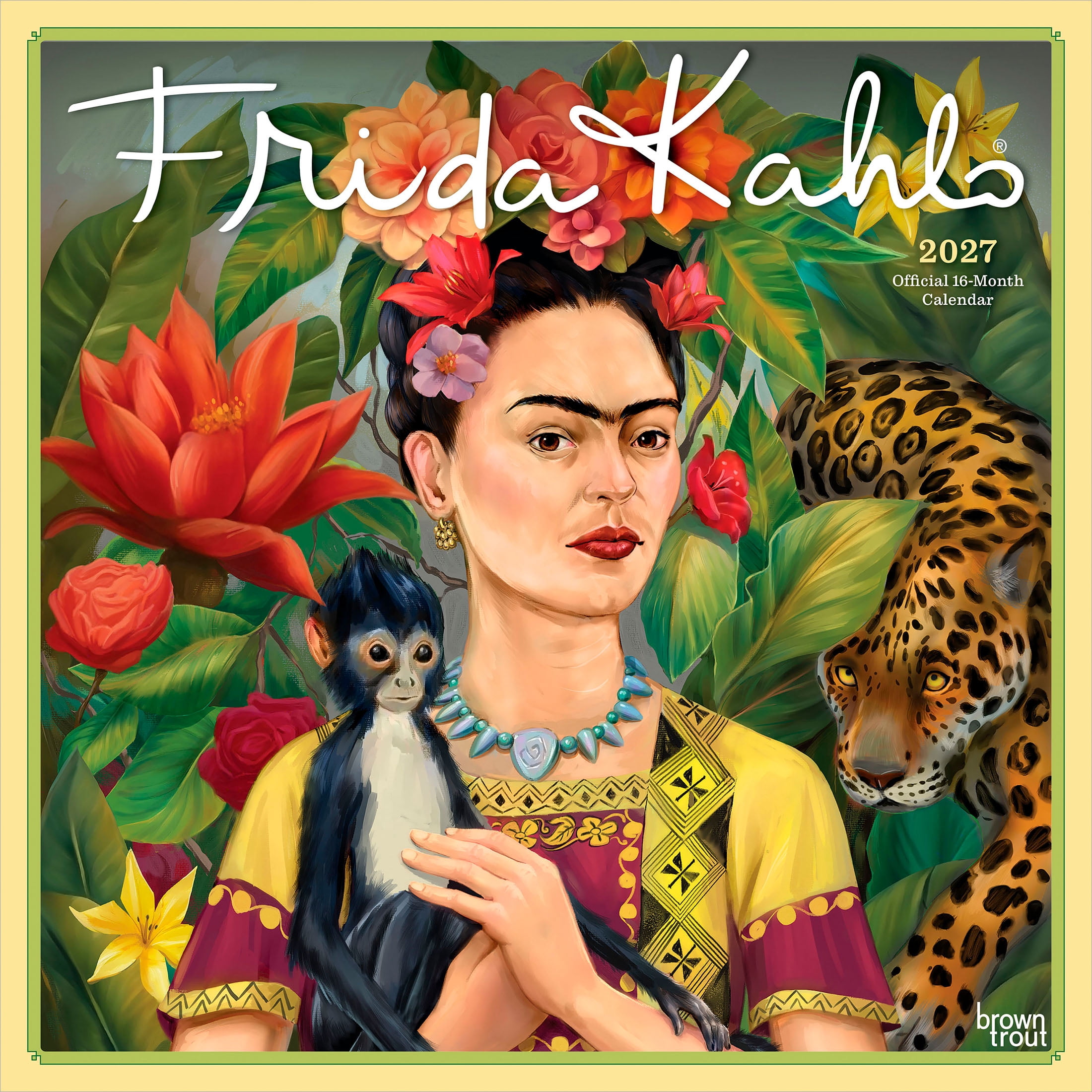 Snacking 2027 Frida Kahlo OFFICIAL | 2027 12x24