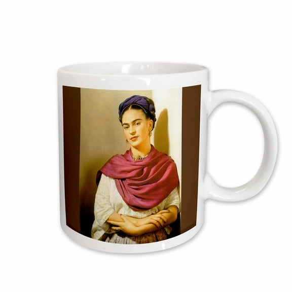 3drose, Frida Kahlo Painting, 11oz Mug
