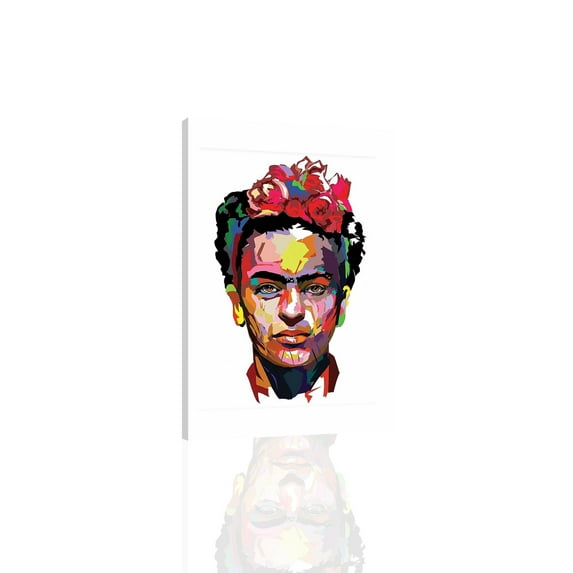 Frida Kahlo Pop IV - CANVAS OR PRINT WALL ART
