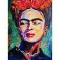 thumbnail image 1 of Frida Kahlo Pop IX - CANVAS or PRINT WALL ART, 1 of 1
