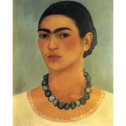 Frida Kahlo - Self Portrait 1933 - CANVAS OR PRINT WALL ART