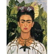 Frida Kahlo - Self Portrait 1940 - CANVAS or PRINT WALL ART