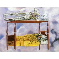 Frida Kahlo - The Dream 12x16 - CANVAS or PRINT WALL ART