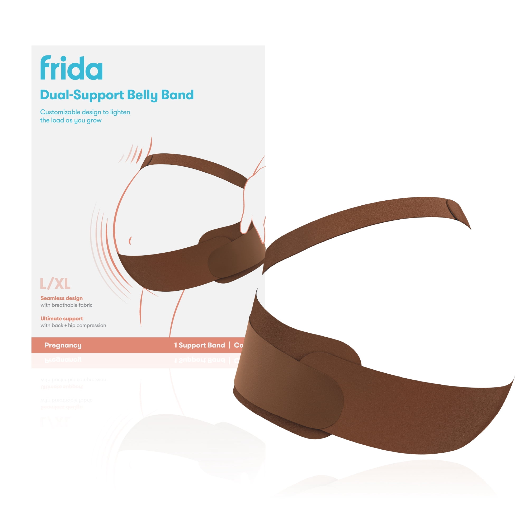 Frida Mom Belly Support Band L/XL - Cocoa