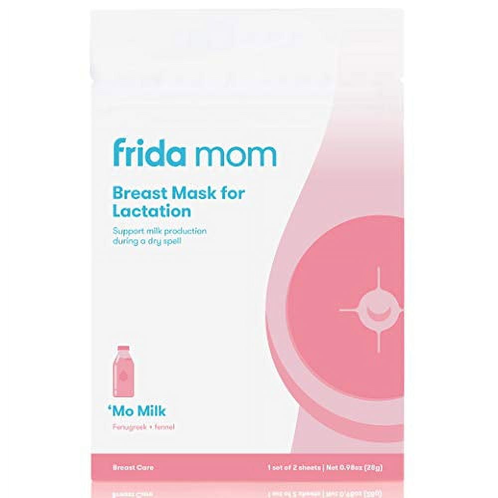 Frida Mom Breast Mask for Lactation Made with Fenugreek + Fennel to
