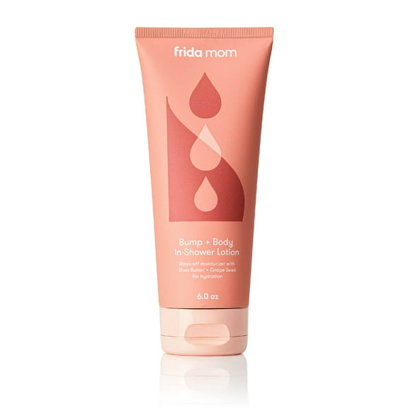 Frida Mom Bump and Body In-Shower Pregnancy Lotion and Body Moisturizer with Shea Butter, 6 oz