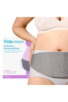 C Section Recovery Belly Band, Postpartum Abdominal Binder with Soft Knit Layer, One Size
