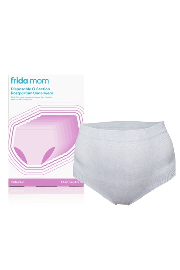 Disposable Postpartum Underwear for Women, High Waist (8 Count)