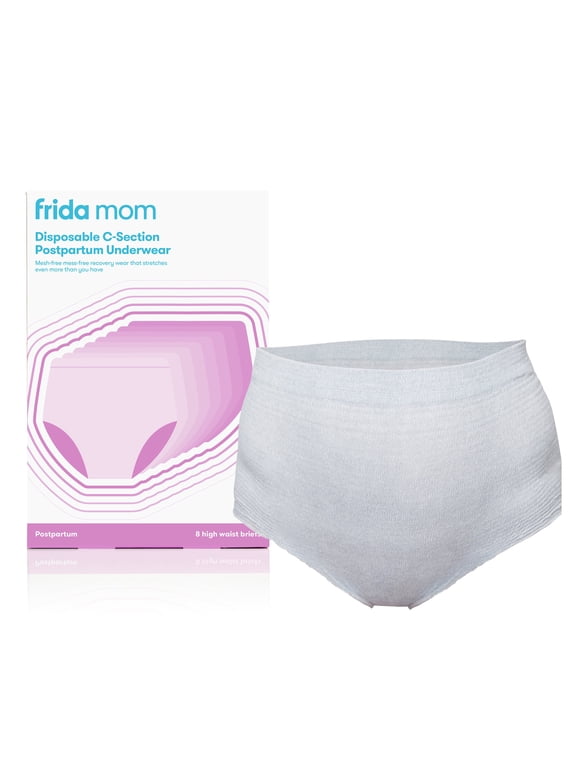 Disposable Postpartum Underwear for Women, High Waist (8 Count)