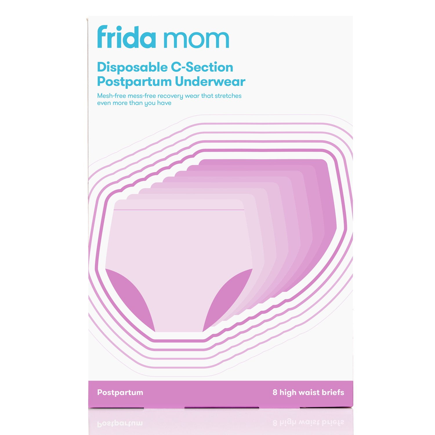 Frida Mom Disposable Postpartum Underwear for Women, High Waist, Petite (8  Count) 
